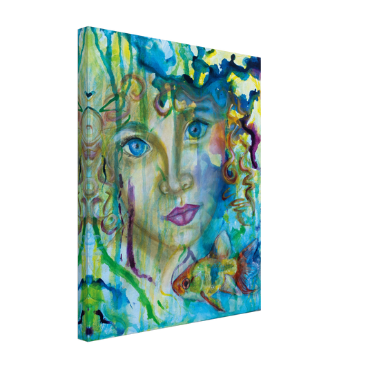 "Precious and Goldfish" - Original