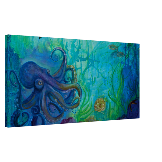 "Signor Polpo Holds Court" - Original